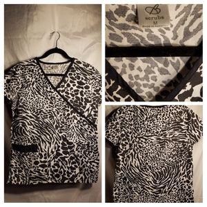 Medium B scrubs shirt